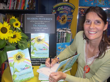 My First Booksigning in Petersfield 28th August 2010